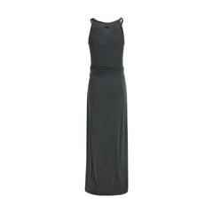 Gray Modal Casual Dress