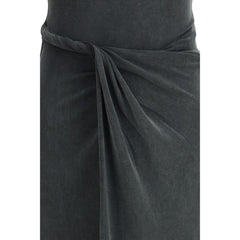 Gray Modal Casual Dress