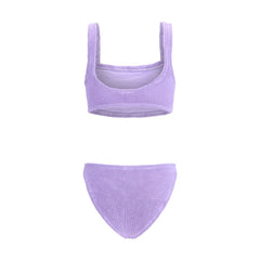 Purple Polyamide Bikini