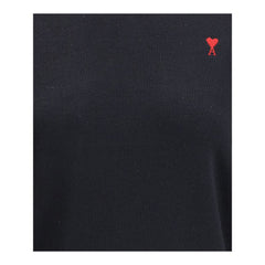 Black Merino Wool Sweatshirt