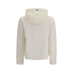 Beige Polyamide Biker Jacket