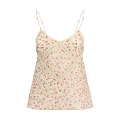 Multicolor Ramie Blouse