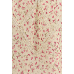 Multicolor Ramie Blouse