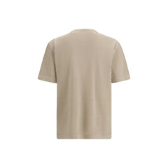 Beige Cotton T-Shirt