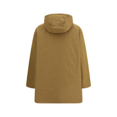 معطف أزرق من البوليستر