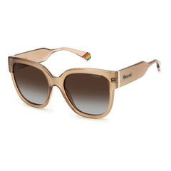 Beige Plastic Sunglasses
