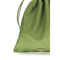 Bicolor Recycled Polyamide Shoulder Bag