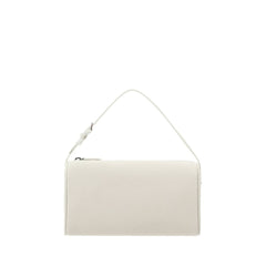 White Calf Leather Bos Taurus Shoulder Bag