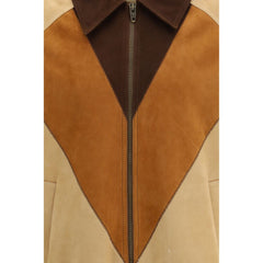 Brown Goatskin Biker Jacket