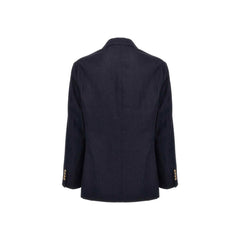 Blue Linen Blazer