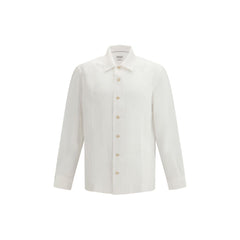 White Linen Dress Shirt