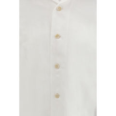White Linen Dress Shirt