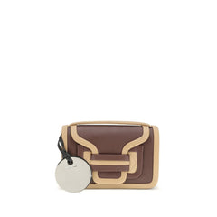 حقيبة كتف من جلد العجل البني Bos Taurus