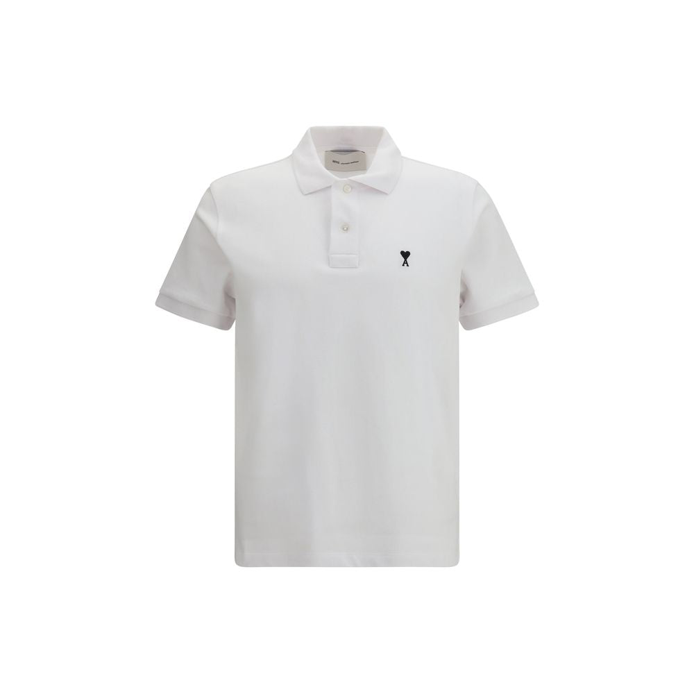 White Cotton Polo Shirt