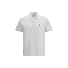 White Cotton Polo Shirt
