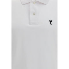 White Cotton Polo Shirt
