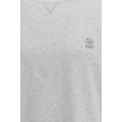 Gray Cotton T-Shirt
