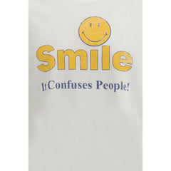 تي شيرت قطن أبيض