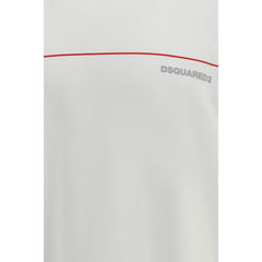 تي شيرت قطن أبيض