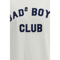 تي شيرت قطن أبيض