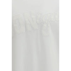 تي شيرت قطن أبيض