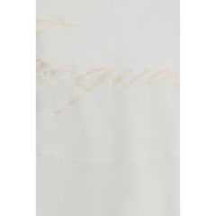 تي شيرت قطن أبيض