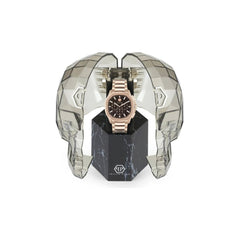 ساعة فاخرة متعددة الألوان من الفولاذ المقاوم للصدأ