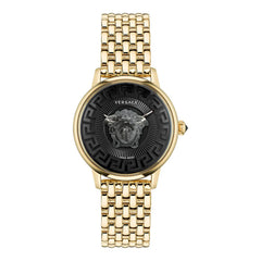 Gold Stainless Steel Dress Watch