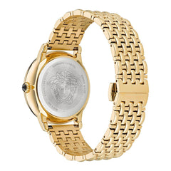 Gold Stainless Steel Dress Watch