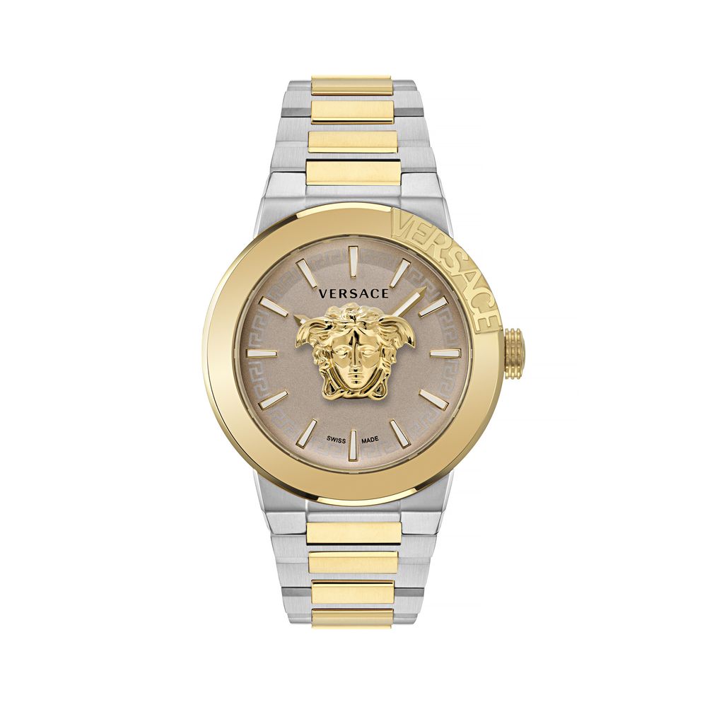 Gold Stainless Steel Dress Watch
