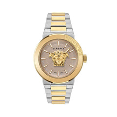 Gold Stainless Steel Dress Watch