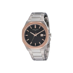 Gray Stainless Steel Dress Watch