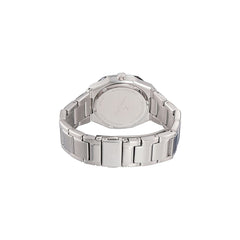Gray Stainless Steel Dress Watch