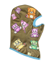 Men Brown Bears Polyester Ski Mask Balaclava Hat