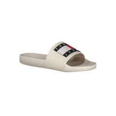 Beige Polyurethane Men's Slipper