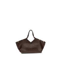 Brown Buffalo Leather Handbag