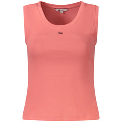 Pink Cotton Women's Tank Top