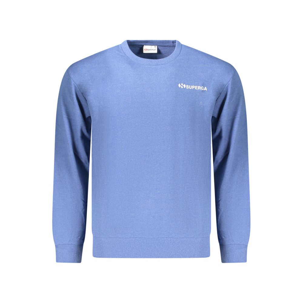 Azzurro Cotton Men Sweatshirt