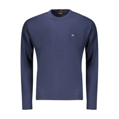 قميص رجالي قطن أزرق اللون أزرق