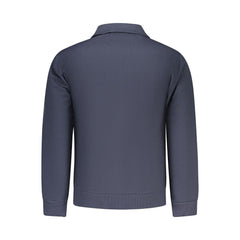 Blue Nylon Men's Jacket