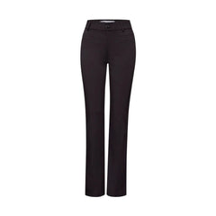 Black Polyamide Bootcut Jeans