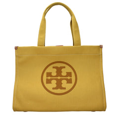 Yellow Fabric Shoulder Bag