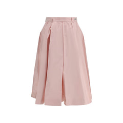 تنورة طويلة من الحرير متعددة الألوان