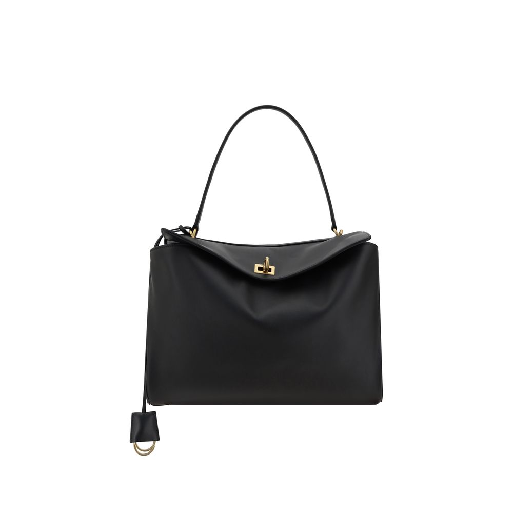 Black Calf Leather Bos Taurus Shoulder Bag