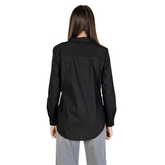 Black Cotton Blouse