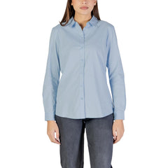Blue Cotton Blouse