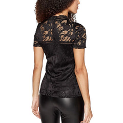 Black Polyamide T-Shirt