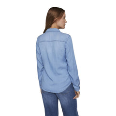 Light Blue Cotton Blouse