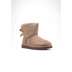 Brown Suede Leather Ankle Boots