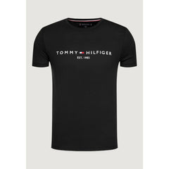 تي شيرت قطن أسود